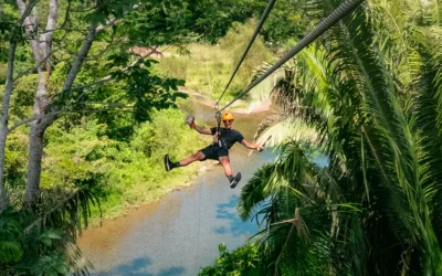 Ziplining