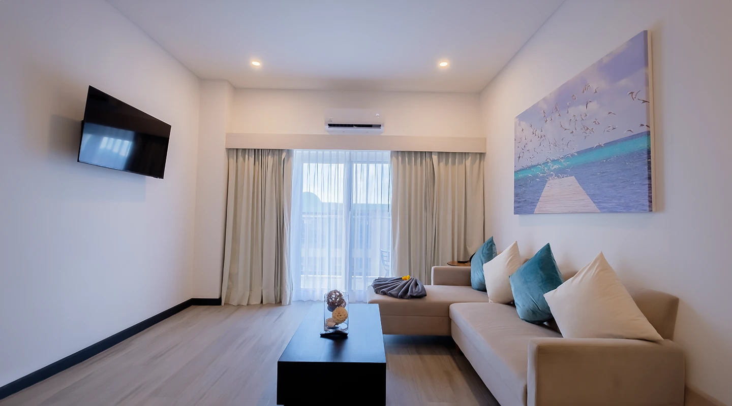 Signature two bedroom suite at The Watermark Belize Hotel in San Pedro Ambergris Caye